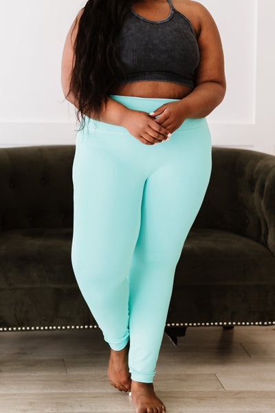 Zenana On Your Mark High Waisted Active Leggings