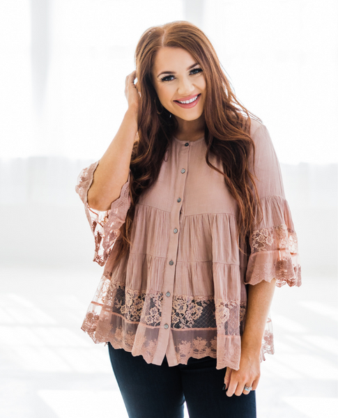 Falling In Love Blouse