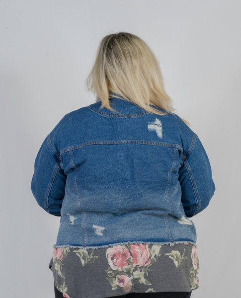 Favorite Distressed Denim Jacket