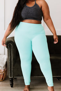 Zenana On Your Mark High Waisted Active Leggings