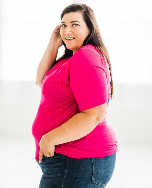 Freedom in Fuchsia Tunic