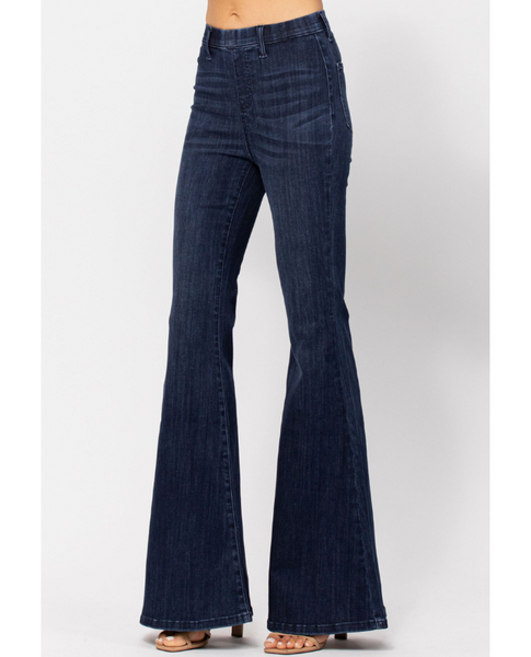 Judy Blue Super Groovy Flare Jeggings