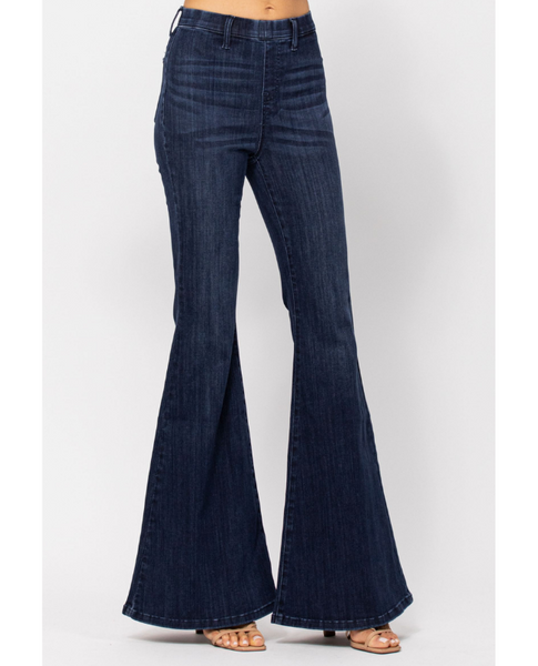 Judy Blue Super Groovy Flare Jeggings