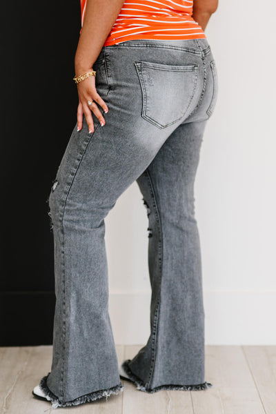 Risen Hometown Girl Flare Jeans