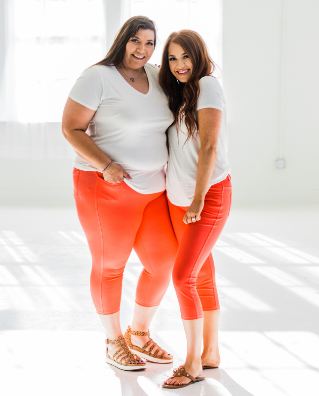 Quintessential Spring Jeggings in Coral