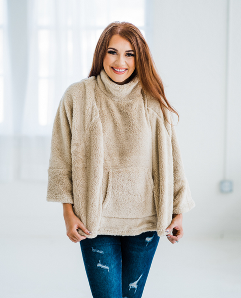 Cozy in Love Poncho