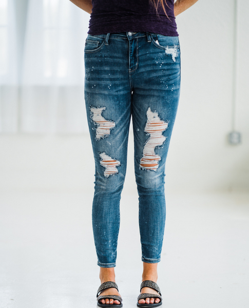 Judy Blue Wholly Distressed Denim