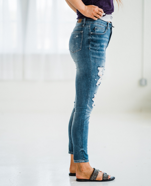 Judy Blue Wholly Distressed Denim