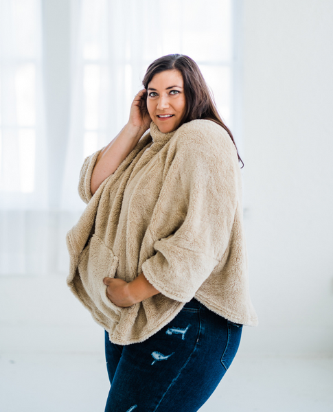 Cozy in Love Poncho