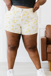 Judy Blue Golden Meadow Shorts