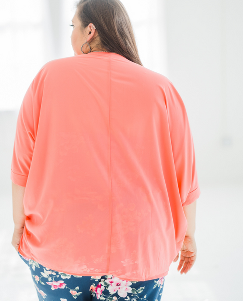 Poppy Fields Chiffon Cardigan