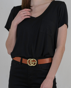 Double G Camel Belt