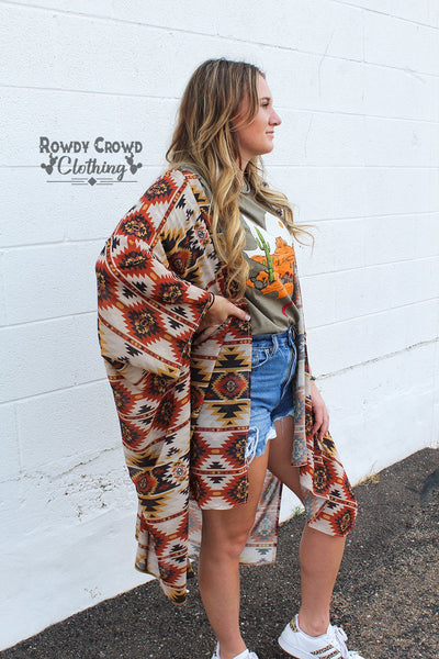 Amber Aztec Cardigan