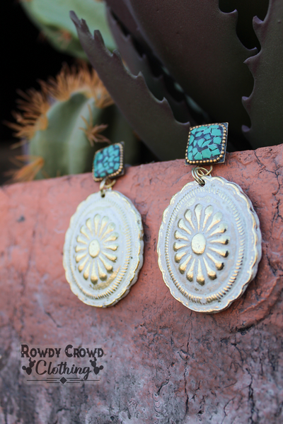 Classy Concho Earrings