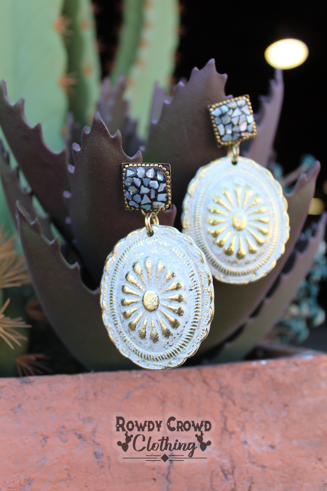 Classy Concho Earrings