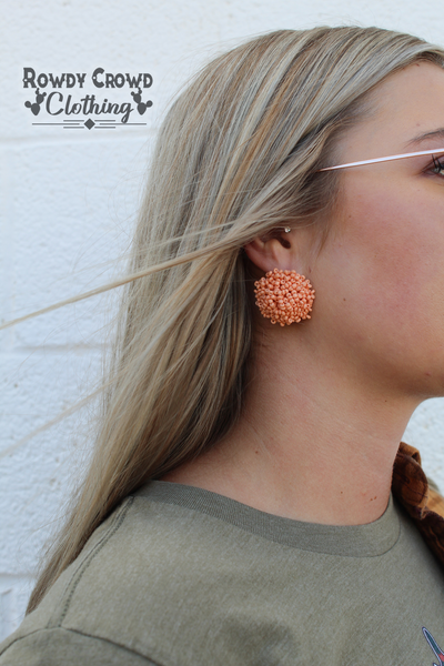 Pom Pom Earrings