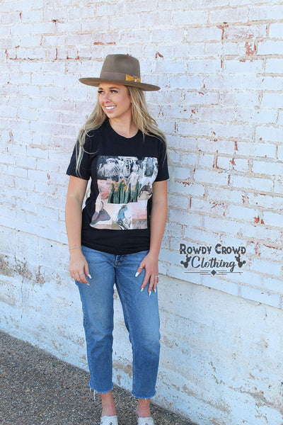 Cowboy Collage Tee