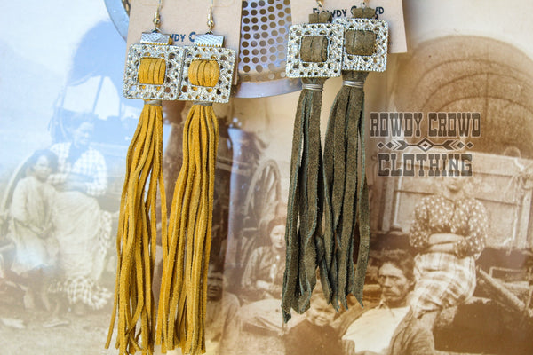 Coyote Concho Earrings