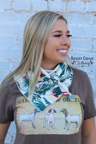 Cowgirl Cactus Wild Rag