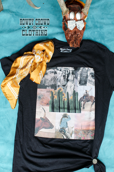 Cowboy Collage Tee