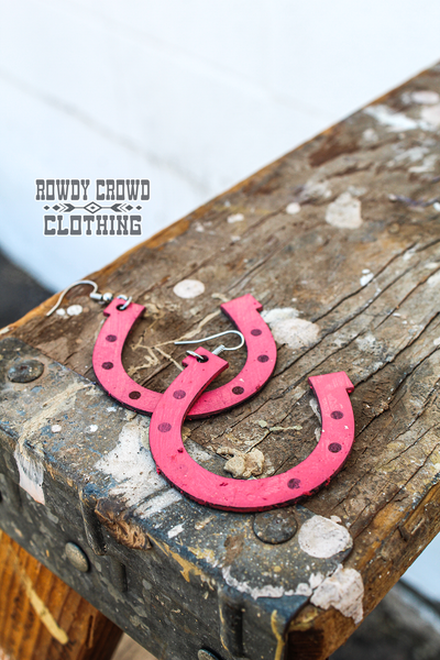 Punchy Horseshoe Earrings