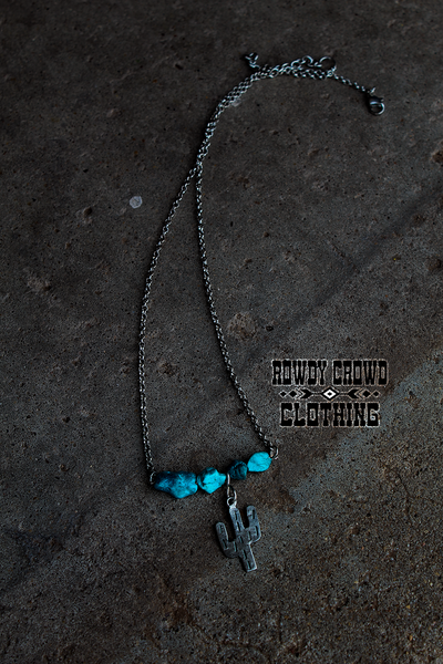 Cactus Bar Necklace