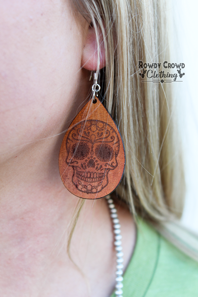 Sugar Skull Earrings