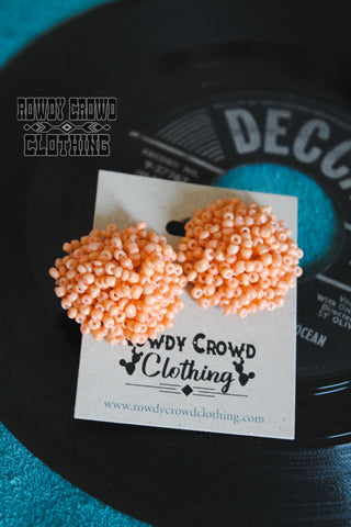 Pom Pom Earrings