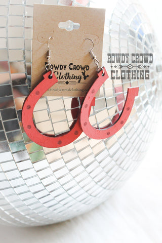 Punchy Horseshoe Earrings