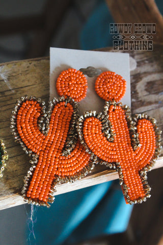 Sunny Saguaro Earrings