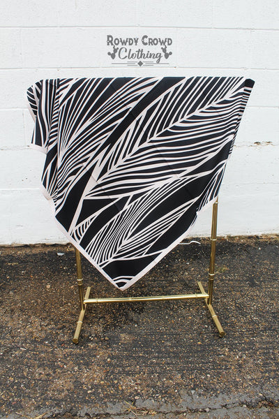 Zebra Stripe Wild Rag