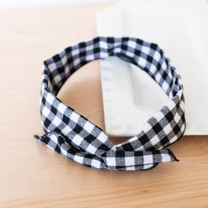 Plaid Wire Headband