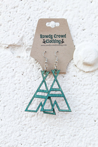 Creepy Teepee Earrings