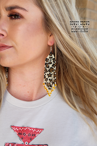 Chatty Cheetah Earrings