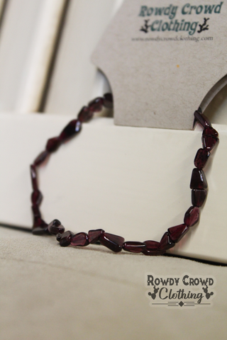 Red Lava Bracelet