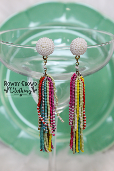 Colorful Clementine Earrings