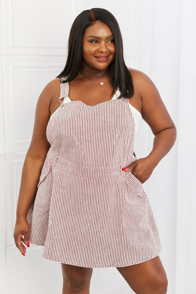 Overall Dress in Pink