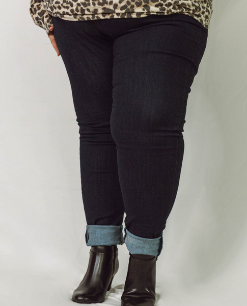 Classic Skinny High Rise Jeans - Dark Wash