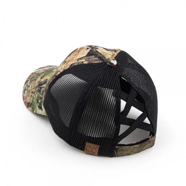 Camo Criss Cross Hat