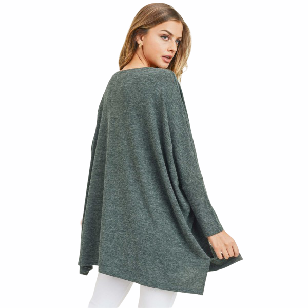 Forest Green Long Sleeve Top