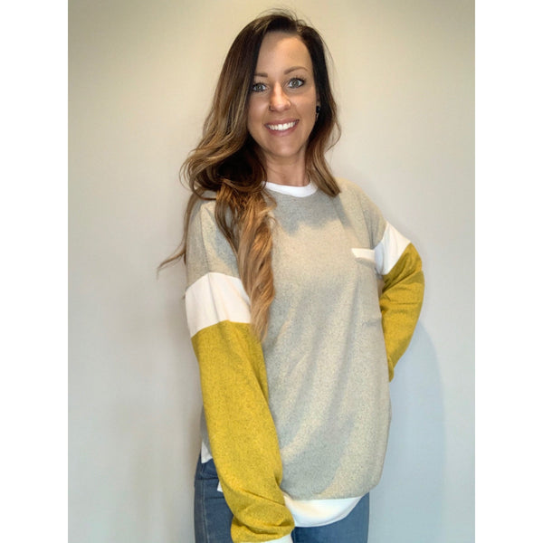 Mustard Sleeve Long Sleeve