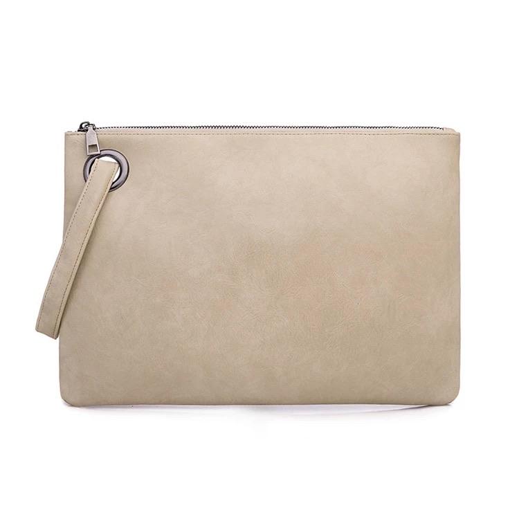 Very Large Clutch - Cream