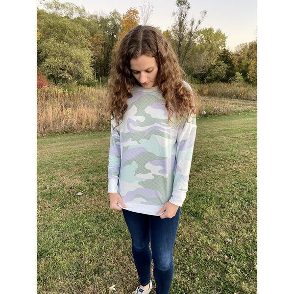 Camo Crew Neck