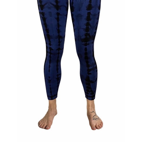 Blue Tie Dye Leggings