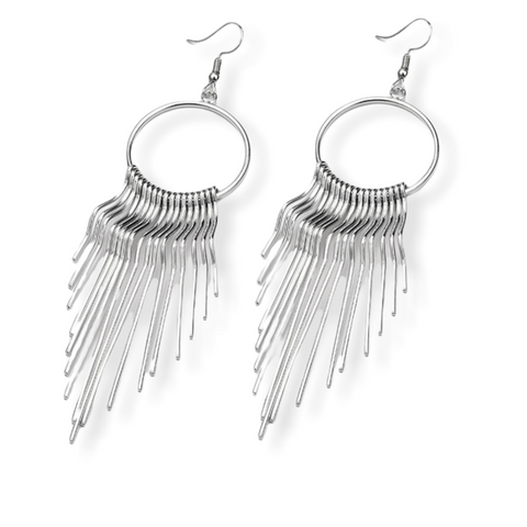 Silver Dangle Earring