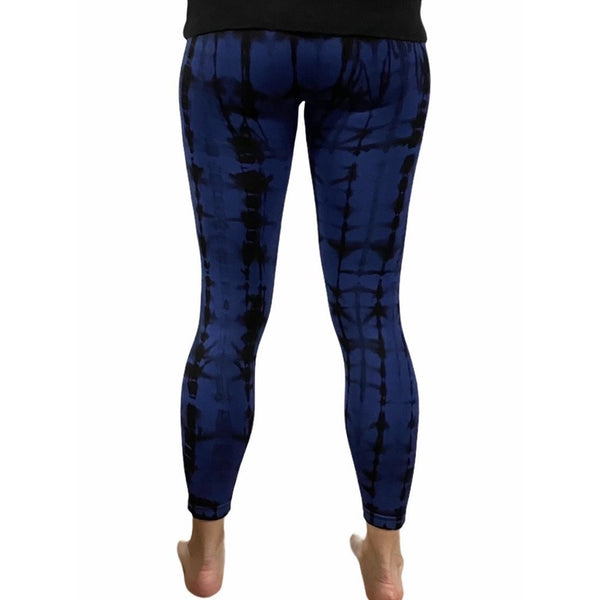 Blue Tie Dye Leggings